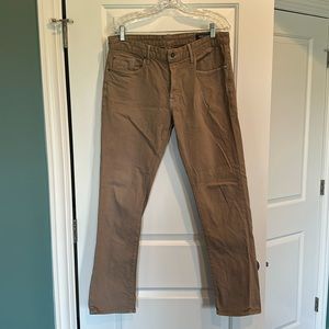 Men’s Bonobos Slim Jeans - camel/tan - 34x32